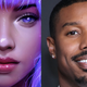 The cover of Victories Greater Than Death; Michael B. Jordan at the NAACP Image Awards in 2020.